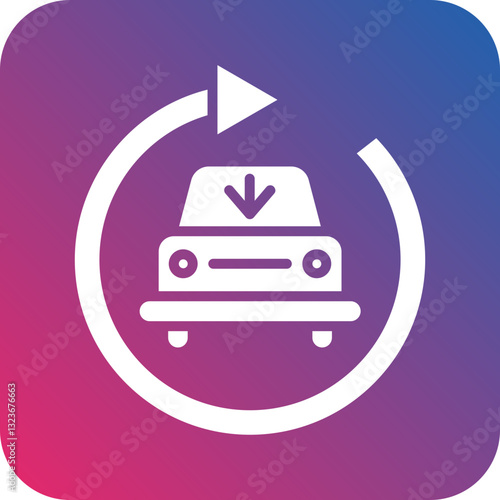 Reduce Daily Driving Icon Style
