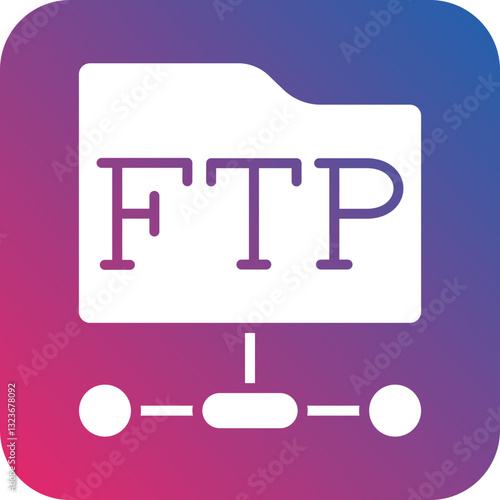 Ftp Protocol Icon Style