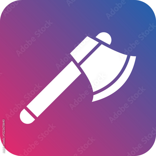 Hand Axe Icon Style