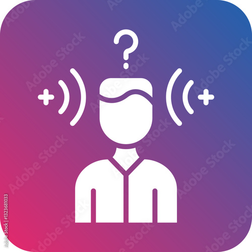 Auditory Hallucination Icon Style