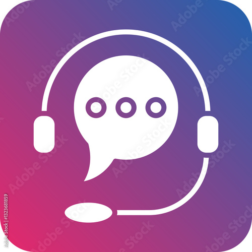 Customer Service Icon Style