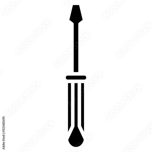 Screwdriver Line Icon Style