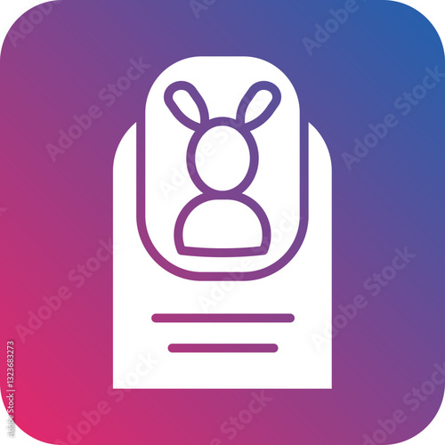 Easter Nail Icon Style