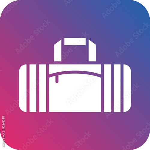 Sport Bag Icon Style