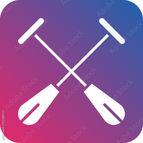 Paddles Icon Style