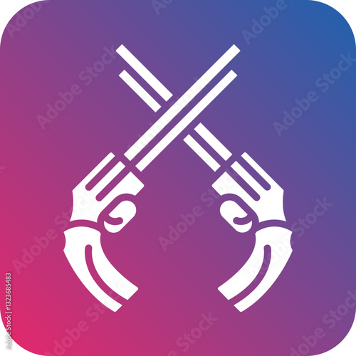 Revolver Icon Style