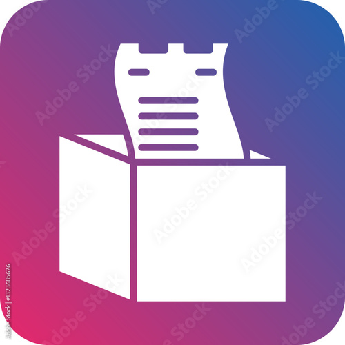 Package Documents Icon Style