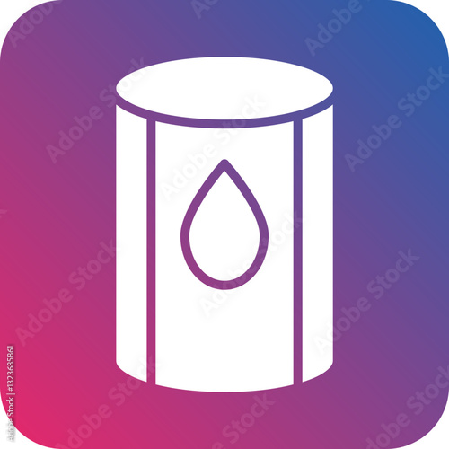 Crude Oil Icon Style