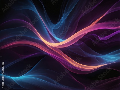 Wallpaper Mural abstract fractal background Torontodigital.ca