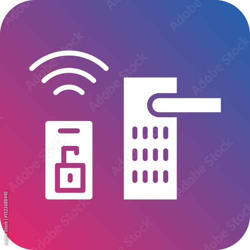 Smart Lock Icon Style
