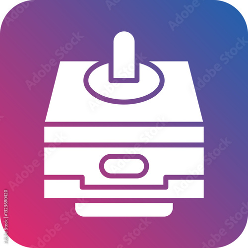 Stepper Motor Icon Style