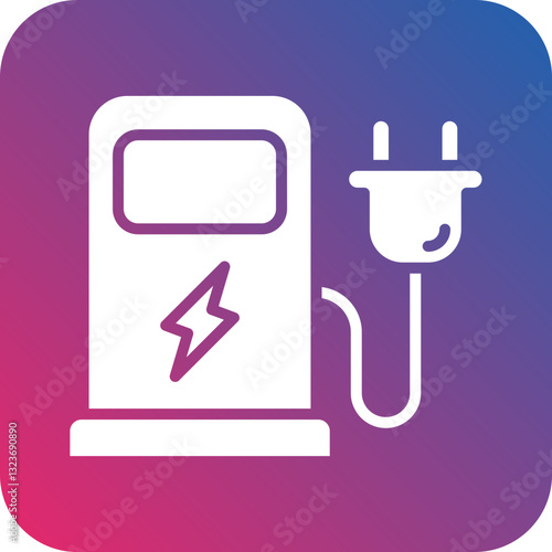 Charging Station Icon Style