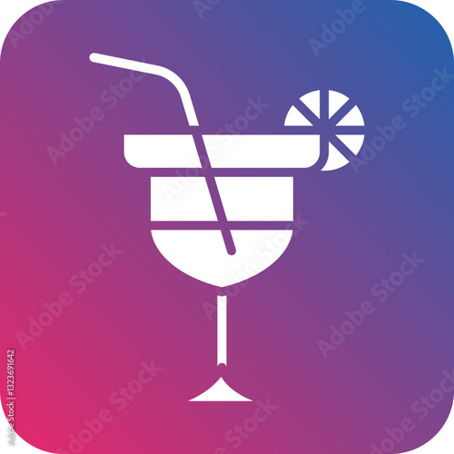 Cocktail Icon Style