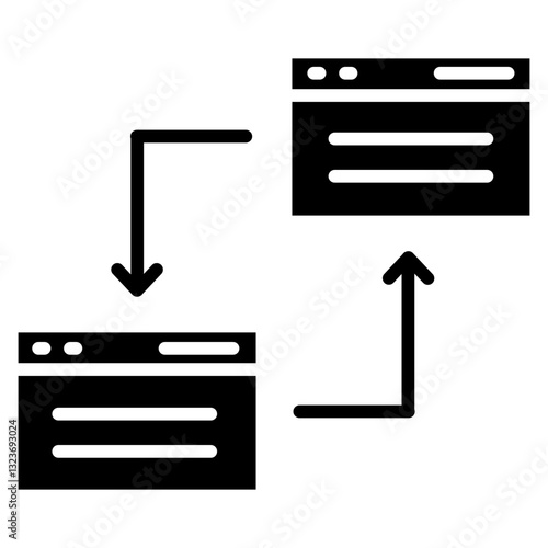 Pingback Line Icon Style