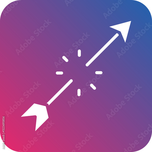 Broken Arrow Icon Style