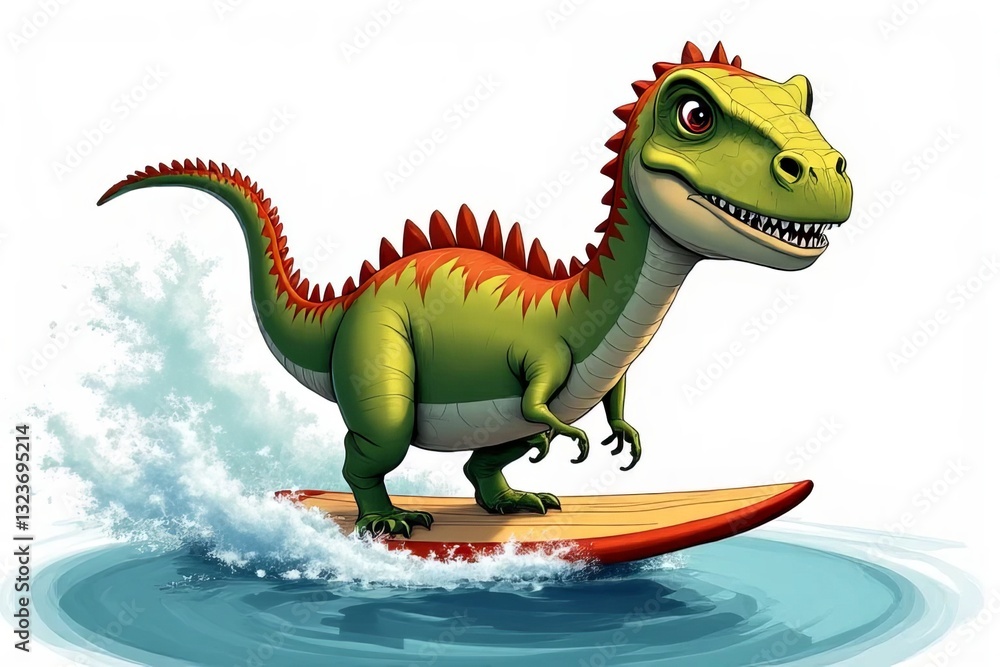 Fototapeta premium dino and friends