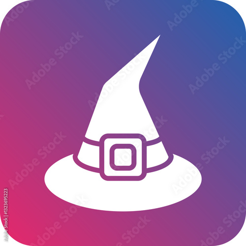 Witch Hat Icon Style