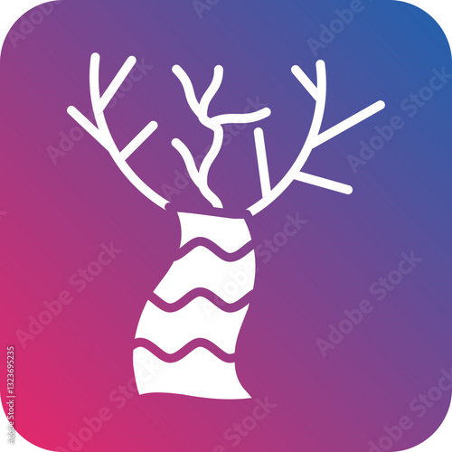 Halloween Tree Icon Style