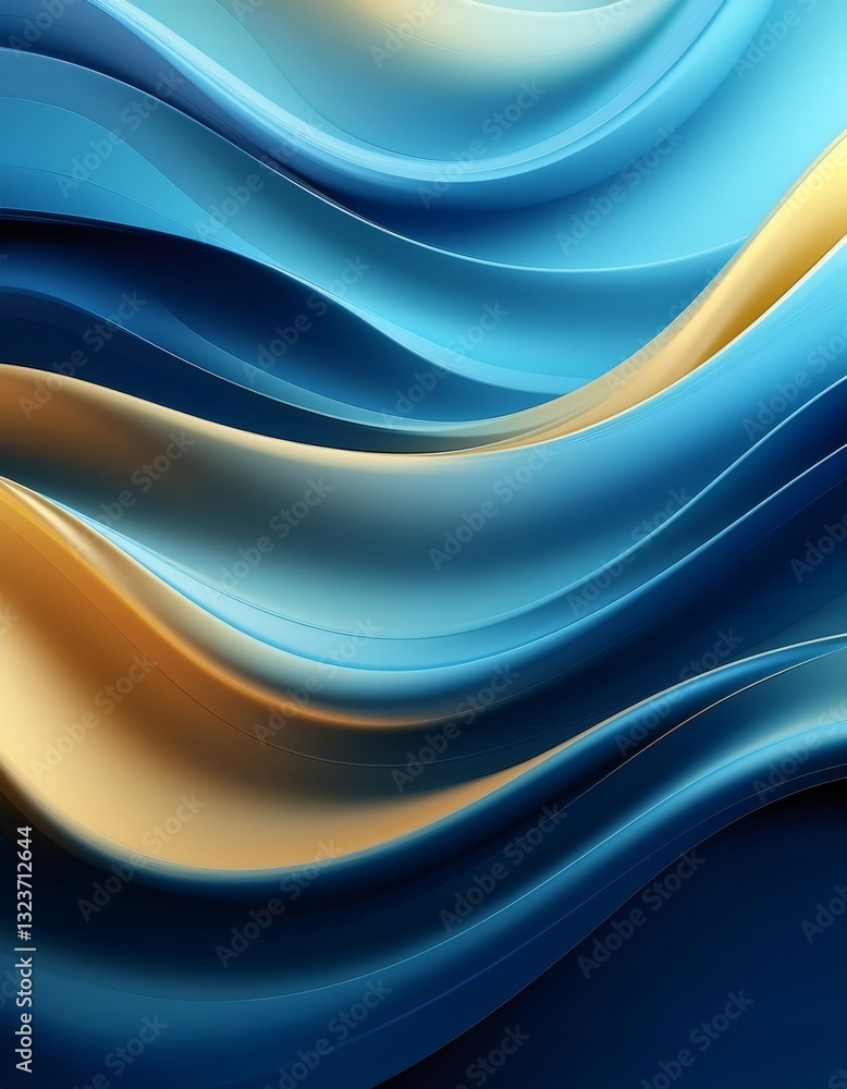 Obraz premium Flowing lines creating a sense of motion and energy, perfect for modern and stylish projects