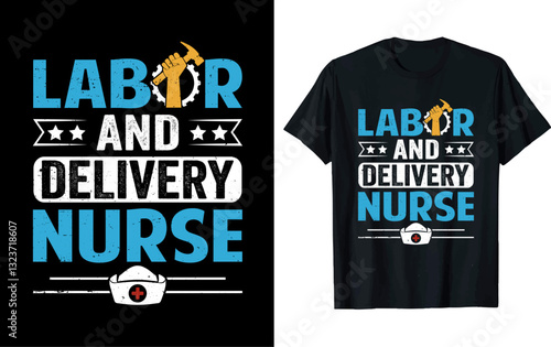 Labor Day t-shirt design, vector illustration,  Labor Day design, silhouette style.