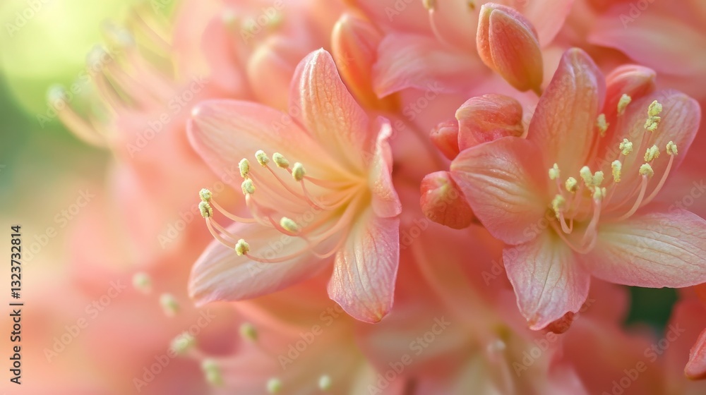 Fototapeta premium elegant wild flowers in bloom closeup background wallpaper