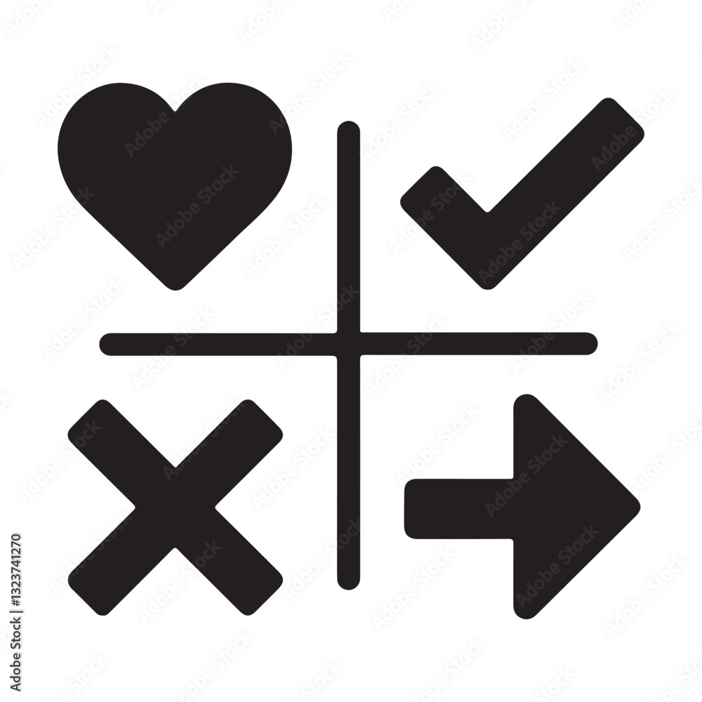 Obraz premium Versatile icon design collection for social media and websites