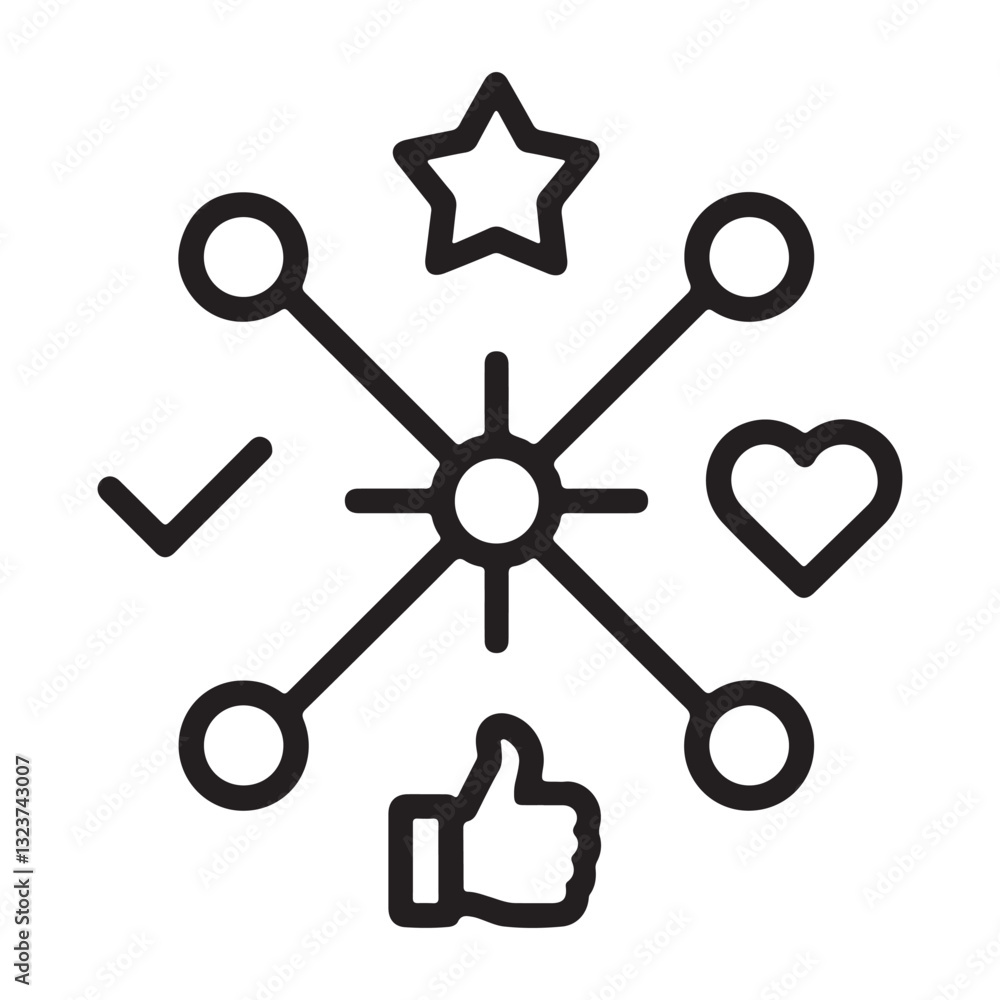 Versatile icon design collection for social media and websites Versatile icon design collection for social media and websites