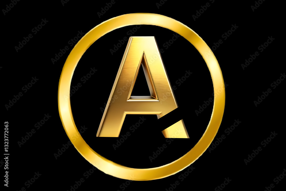 golden letter a logo design isolated on black background golden logo, luxury, premium, modern branding golden letter a logo design isolated on black background golden logo, luxury, premium, modern branding