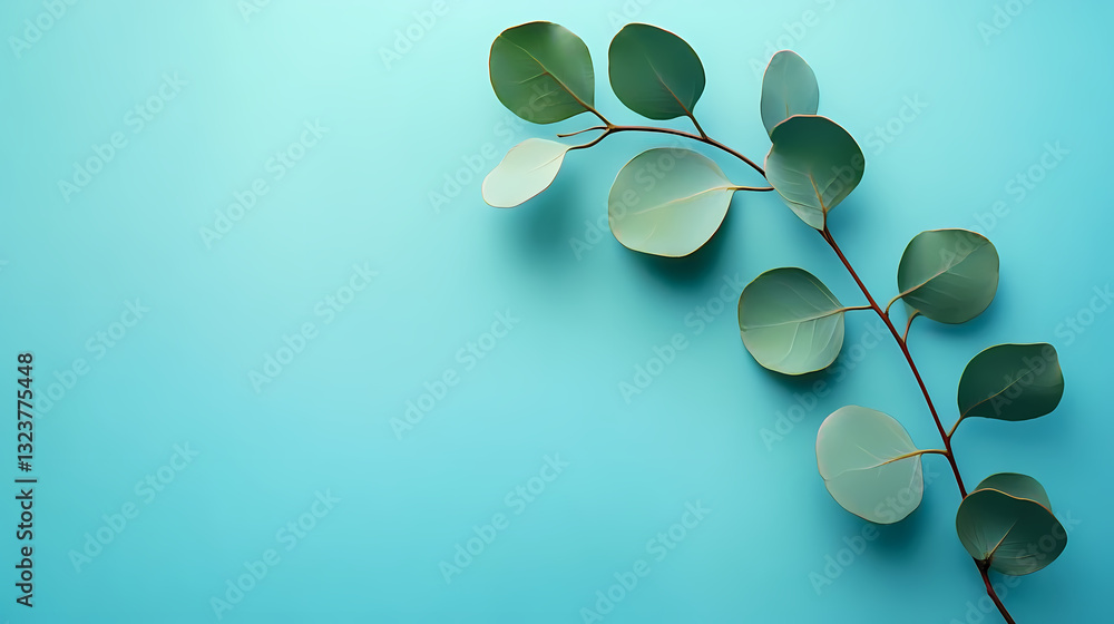 Fresh green leaf illustration