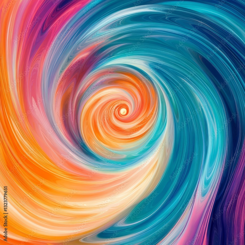 AbstractArt Vibrant Digital View Abstract Swirl Painting AbstractArt Vibrant Digital View Abstract Swirl Painting