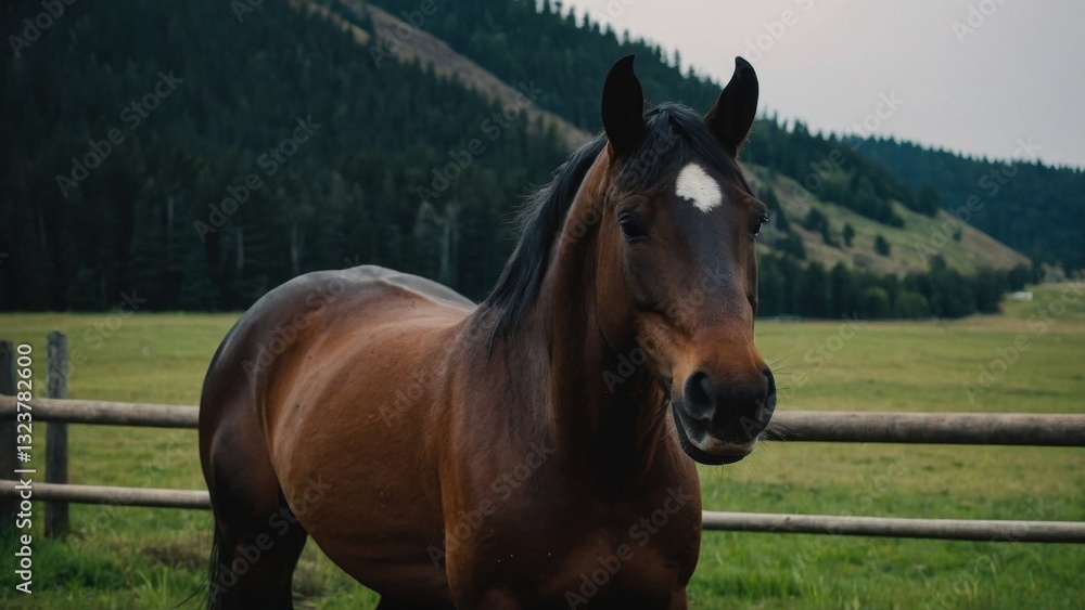 Marvelous Stallion Photo capturing Pure Grace Marvelous Stallion Photo capturing Pure Grace