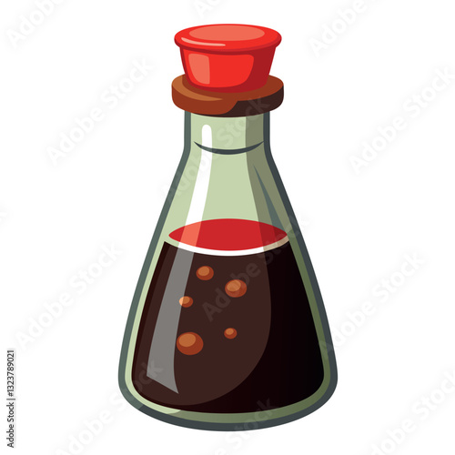 Illustration-of-soy-sauce-isolated.