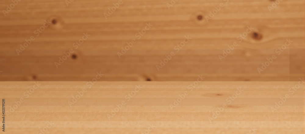 Fototapeta premium Wood-textured maple background for portrait image