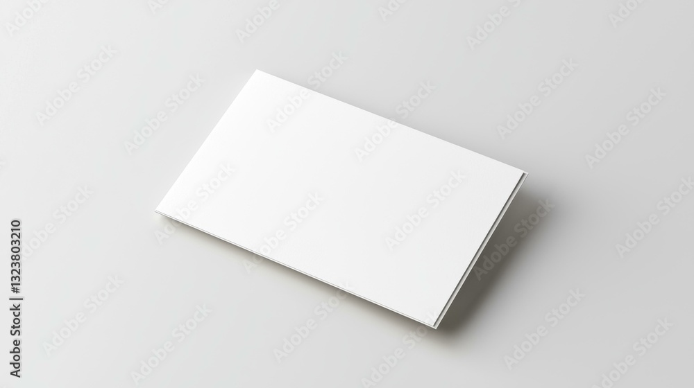 Blank white business card on a gray background, perfect for branding or mockup presentations. Blank white business card on a gray background, perfect for branding or mockup presentations.
