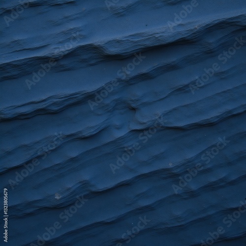 Wallpaper Mural A dark blue textured slate rock backdrop with cracked layers perfect for nature-inspired and abstract design Torontodigital.ca