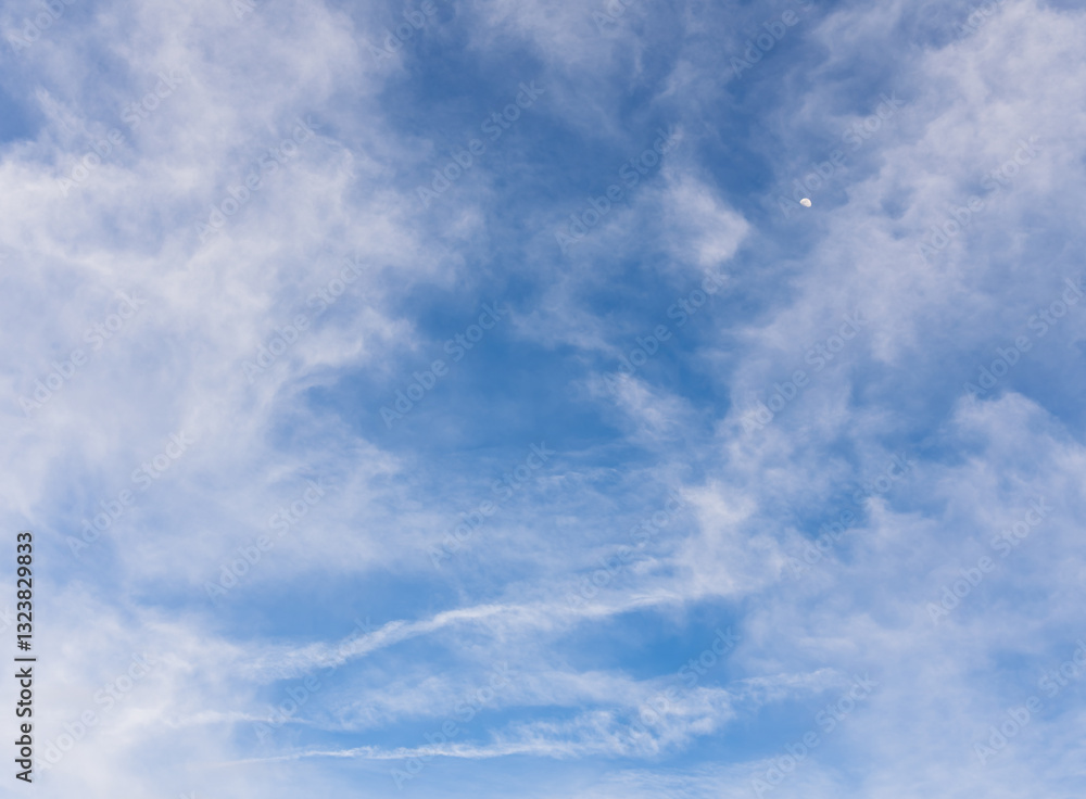 ciel avec la lune ciel avec la lune