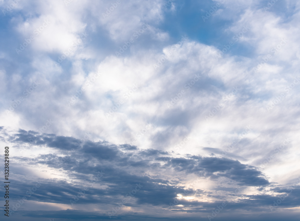 Fototapeta premium nuages gris