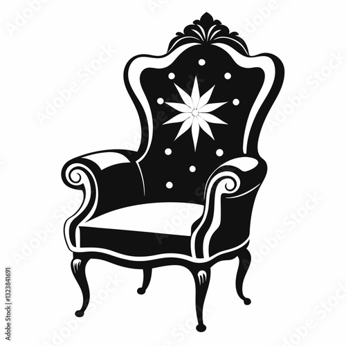 armchair vector illustration