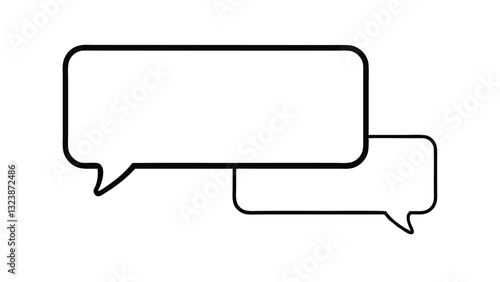 Communication, Dialogue, Speech Bubbles, Conversation, Chat, Messaging, Text, Icons, Graphic, Design