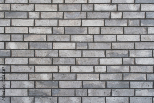 Wallpaper Mural Grey brick wall texture Torontodigital.ca