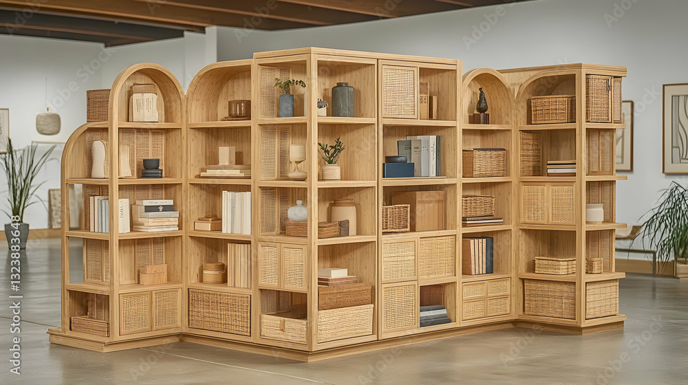 Modern Shelving System Modern Shelving System