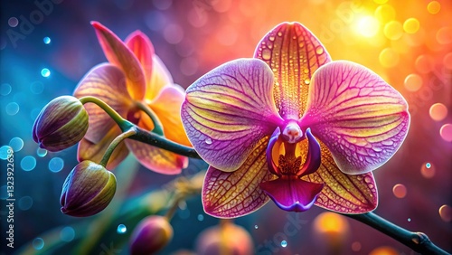 Stunning Orchid in Sunlight