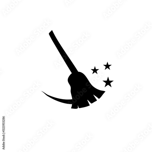 Broom vector icons
