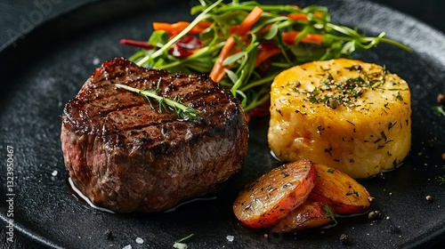 Grilled Meat Close Up