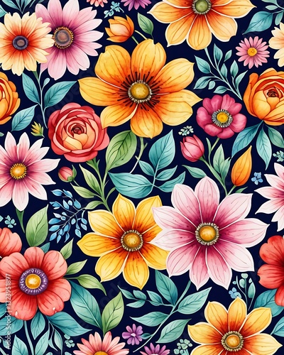 seamless floral pattern