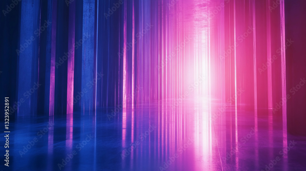 A blue and purple background with vertical lines A blue and purple background with vertical lines