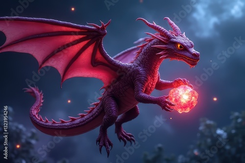 Enflamed Ruby: A Magnificent Gemstone Transformed by Fire photo