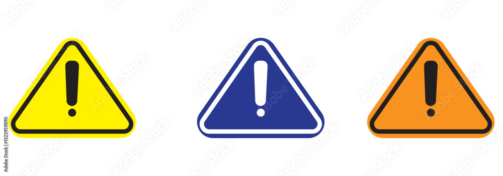 Warning Dangerous attention icon set, danger symbol, Warning icon. Yellow, Red caution warn in eps or png. Warning sign with exclamation mark vector. EPS 10. Warning Dangerous attention icon set, danger symbol, Warning icon. Yellow, Red caution warn in eps or png. Warning sign with exclamation mark vector. EPS 10.