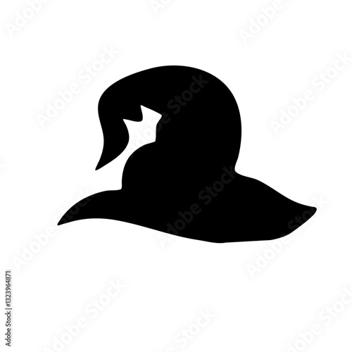 Halloween Witch Hat Silhouette
