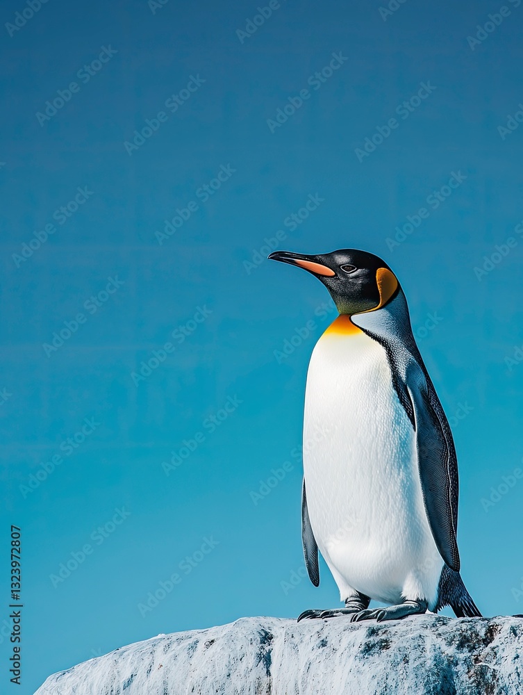 Obraz premium World Penguin Day, copy space